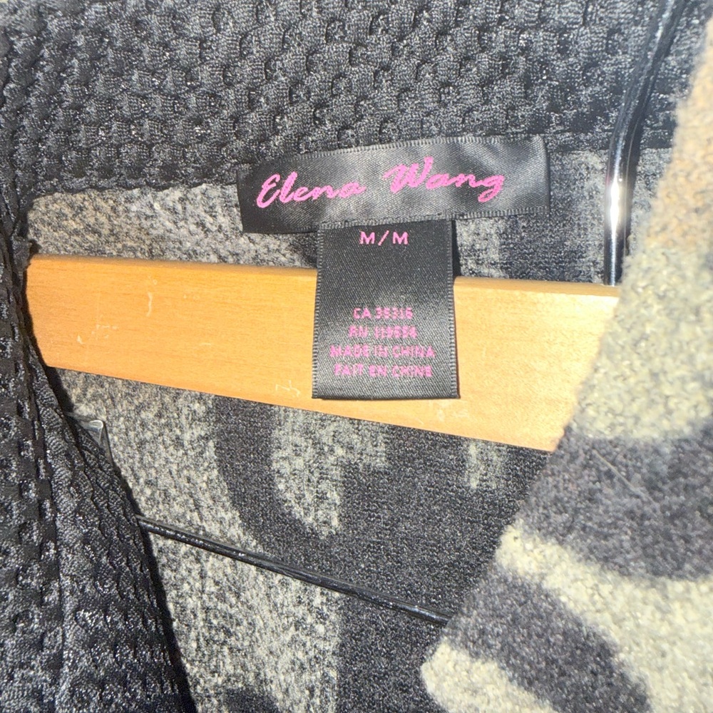 Graphic Patterned Zip-Up Jacket - image 8